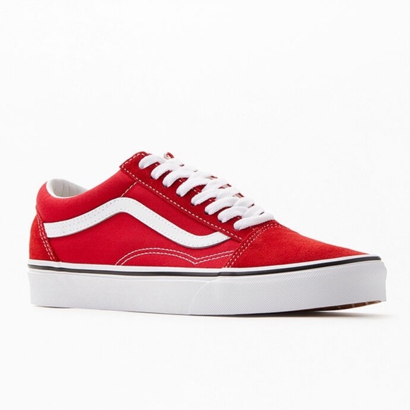 old school red vans